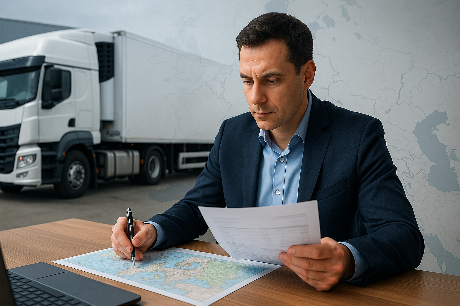 Planowanie wyboru przewoźnika do transportu chłodniczego w Polsce i Europie